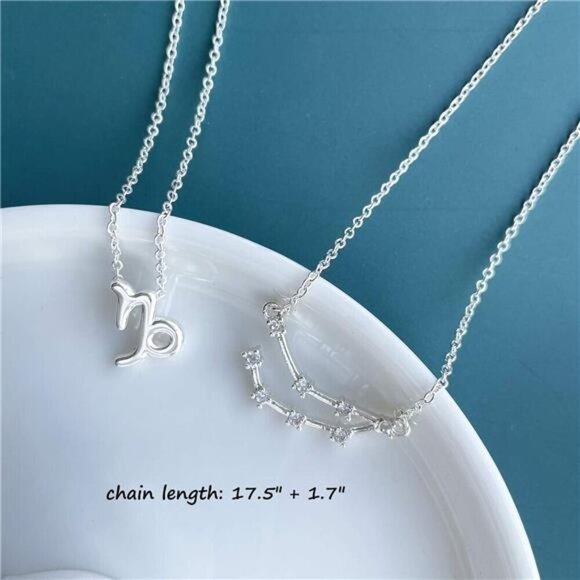 Cancer Zodiac Necklaces for Women Constellation Necklace Cancer  Necklace set - Picture 6 of 6